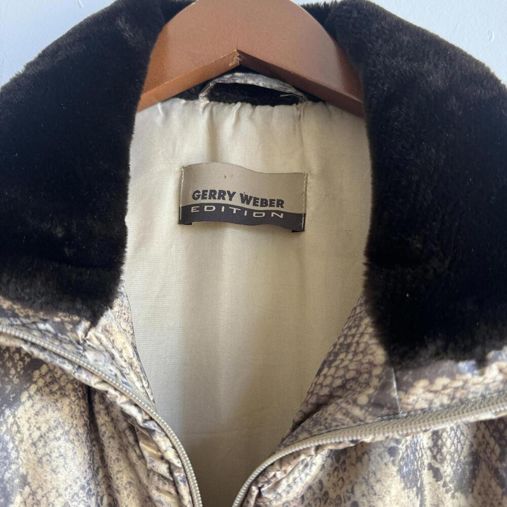 Gerry Weber Edition Chic Python Print Jacket Size… - image 4